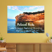 Pictures Rocks Lake Superior National Shoreline Leinwanddruck (Insitu (Wohnzimmer))