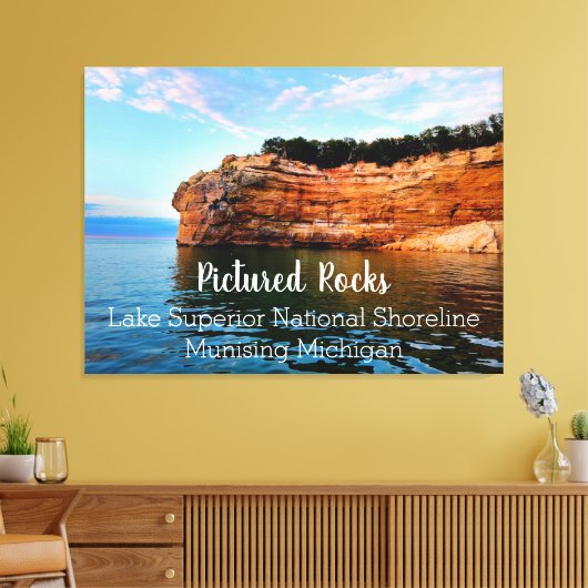 Pictures Rocks Lake Superior National Shoreline Leinwanddruck (Insitu (Wohnzimmer))