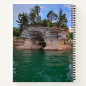 Pictures Rocks Lake Superior National Shoreline No Notizblock (Rückseite)