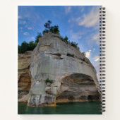 Pictures Rocks Lake Superior National Shoreline Notizblock (Rückseite)