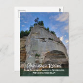 Pictures Rocks Lake Superior National Shoreline Postkarte (Vorne/Hinten)