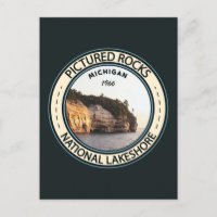 Pictures Rocks National Lakeshore Michigan Abzeich