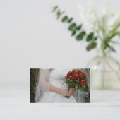 Picturesque Bride Visitenkarte (Stehend Vorderseite)