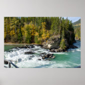 Picturesque Canadian River, Fraser River Poster (Vorne)