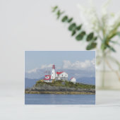 Picturesque Green Island Lighthouse Postcard Postkarte (Stehend Vorderseite)