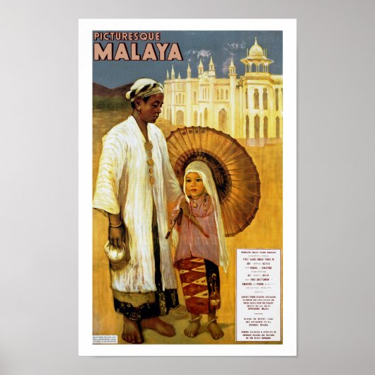 Picturesque Malaya Poster (Vorne)