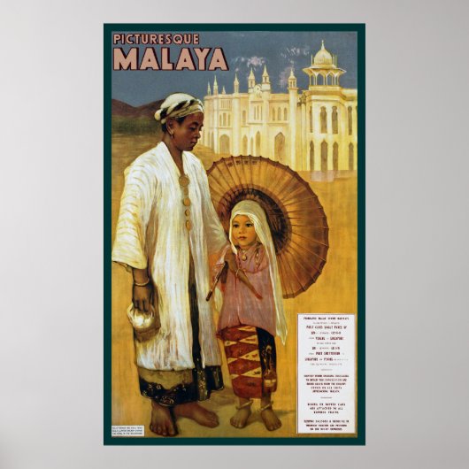 Picturesque Malaya Poster (Vorne)