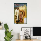 Picturesque Malaya Poster (Heimbüro)