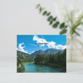 Picturesque St. Johann River, Österreich Postcard Postkarte (Stehend Vorderseite)