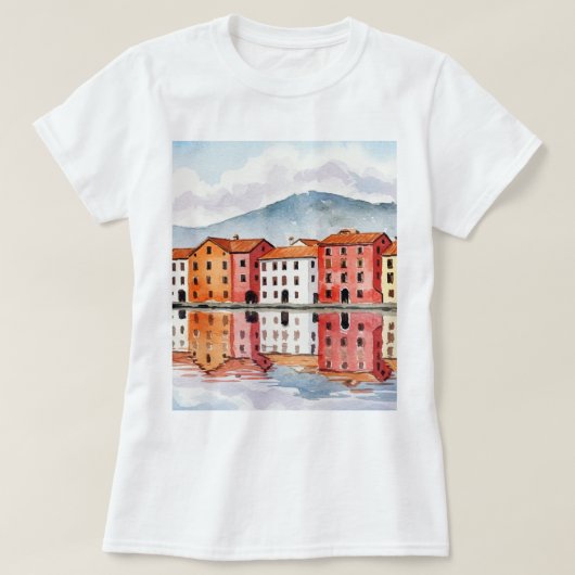 Picturesque town T-Shirt (Design vorne)