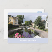 Picturesque Trosa River, Schweden Postkarte (Vorne/Hinten)
