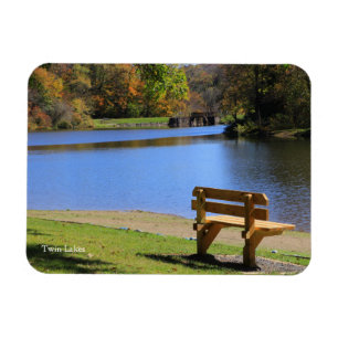 Picturesque Twin Seen ANF Souvenir Magnet