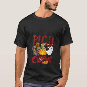 PICU Boo Crew lustig Halloween Pädiatrische ICU T-Shirt