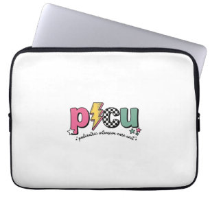 PICU Kinder-Intensivstation Krankenpfleger-Shirt_1 Laptopschutzhülle