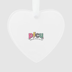 PICU Kinder-Intensivstation Krankenpfleger-Shirt_1 Ornament