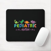 Picu Kinderkrankenschwester Dinosaurier Peds Krank Mousepad (Mit Mouse)