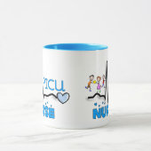 PICU Krankenschwester Geschenke-QRS Segment und Tasse (Zentrum)
