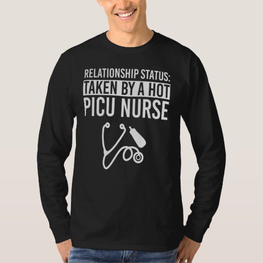 PICU Nurse Apparel Best Nurses Design T-Shirt (Vorderseite)