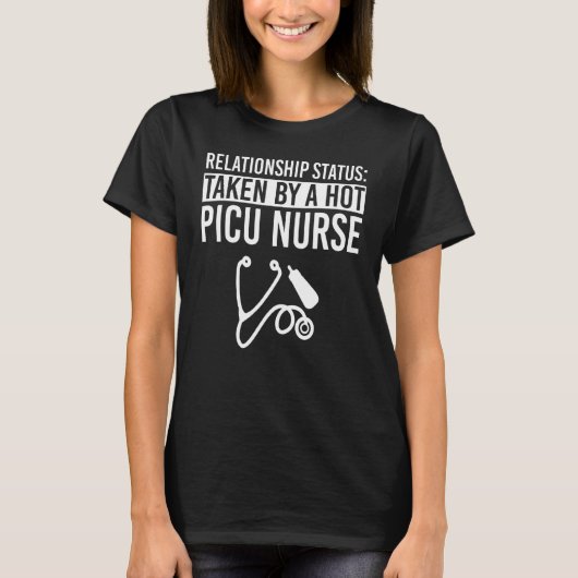 PICU Nurse Apparel Best Nurses Design T-Shirt (Vorderseite)