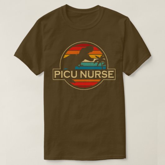 Picu Nurse Dinosaur 2 T-Shirt (Design vorne)
