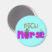 PICU Nurse Geschenke Magnet (Vorderseite/Rückseite)