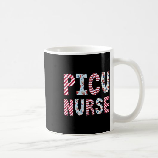 Picu Nurse Independence Day am 4. Juli American F Kaffeetasse (Rechts)