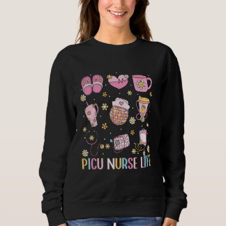 PICU Pädiatrische Krankenversicherung Retro Niedli Sweatshirt