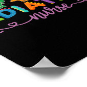 Picu Pediatric Nurse Dinosaurs Peds Nurse  Poster (Ecke)