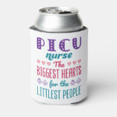 PICU versorgt die Kleinsten mit den größten Herzen Dosenkühler (Kanne Rückseite)