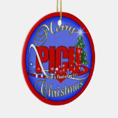 PICU WEIHNACHTSverzierungs-PÄDIATRISCHE Keramik Ornament (Rechts)