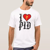 PID-LIEBE T-Shirt (Vorderseite)