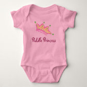 Piddle Princess Crown, Piddle Prinzessin Baby Strampler (Vorderseite)