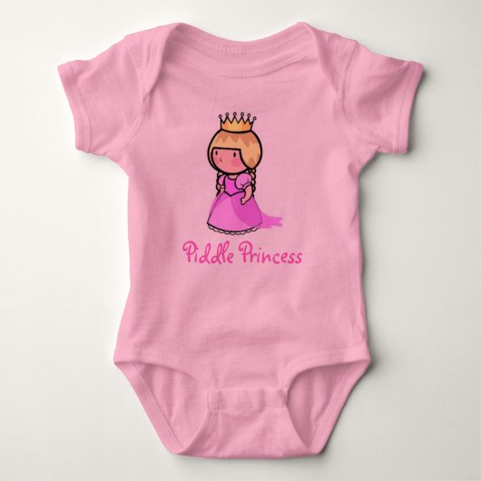 Piddle Prinzessin, Piddle Prinzessin Baby Strampler (Vorderseite)
