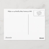 Pidgie am Dach Postkarte (Rückseite)