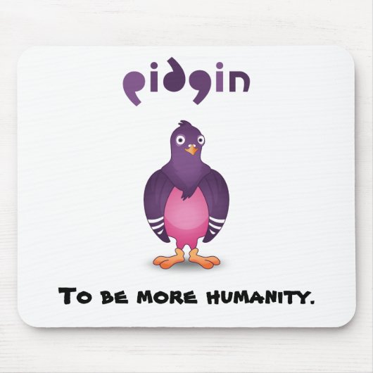 Pidgin mousepad 1 (Vorne)