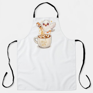 pidgy's Kaffee Glitter v1 - All-Over Druck Schürze