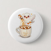 pidgy's Kaffee Glitter v1 Button (Vorderseite)