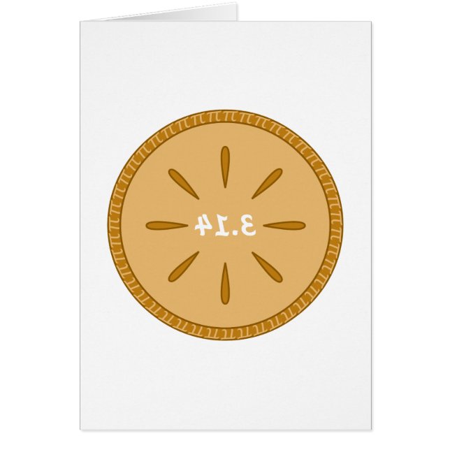 PIE = 3.14 Spiegelbild (Vorne)