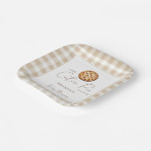 Pie Baby Duwer Gender Neutral Pappteller (Gewinkelt)