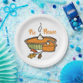 Pie bitte | Pumpkin Pie | Erntedank Holiday Pappteller (Party)