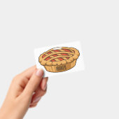 Pie-Cartoon-Abbildung Ausweis (Handheld)