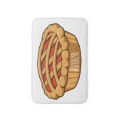 Pie-Cartoon-Abbildung Badematte (Vorderseite Vertikal)