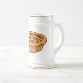 Pie-Cartoon-Abbildung Bierglas (VorderseiteRechts)