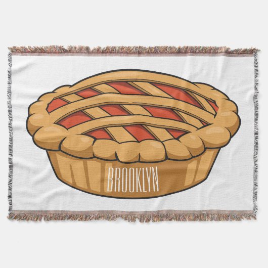 Pie-Cartoon-Abbildung Decke (Vorderseite)