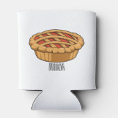 Pie-Cartoon-Abbildung Dosenkühler (Rückseite)