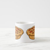 Pie-Cartoon-Abbildung Espressotasse (Vorderseite)