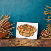 Pie-Cartoon-Abbildung Fotoplatte (Seite)