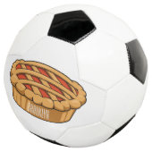 Pie-Cartoon-Abbildung Fußball (Dreiviertel)