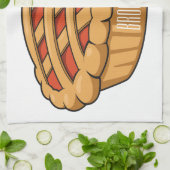 Pie-Cartoon-Abbildung Geschirrtuch (Gefaltet)