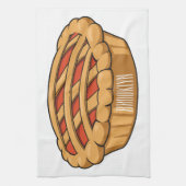 Pie-Cartoon-Abbildung Geschirrtuch (Vertikal)